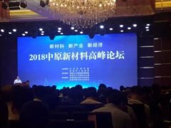 中原新材料高峰論壇——堅持綠色生產，提升自動化智能化水平